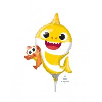   GLOBO 9" PALO FORMA BABY SHARK