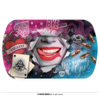   BANDEJA PL PELIGROSA QUEEN 39X24
