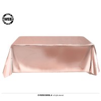   MANTEL PL ROSA ORO 137X274CM