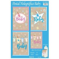 TARJETA HOLOGRÁFICA BABY SURT 