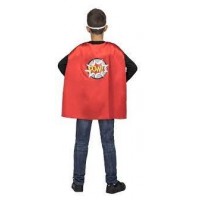 CAPA INFANTIL 3A6AÑOS HEROE ROJA