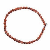 COLLAR CABEZA CALAVERA MARRON