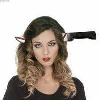 DIADEMA CUCHILLO ENSAGRENTADO