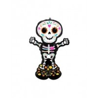 GLOBO 52" FOIL AIRLONZ CALAVERA MEXICAN