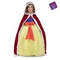 CAPA CON CAPUCHA TERCIOPELO ROJA