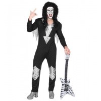 DISFRAZ T-XL HEAVY METAL ROCK STAR