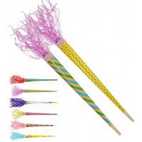 SET 2 TROMPEAS FLUORECENTES SONORAS 50CM