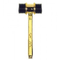   MARTILLO SONORO METALICO DORADO