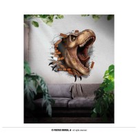   DEC. ADHESIVA PARED DINOS. 70X80