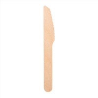 100 CUCHILLO MADERA 14CM