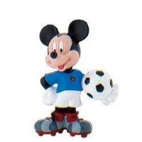 FIGURA TARTA MICKEY FUTBOL CAMISA AZUL