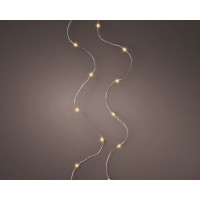 GUIRNALDA MICRO LED FIJA INTERIOR PLATA