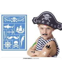 PLANTILLA MAQ. INF. PIRATA 14X20CM
