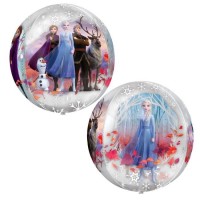   GLOBO 16" FOIL RND ORBZ FROZEN 2