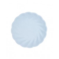 -  6 PLATOS FORMA VERT CELESTE 22,8