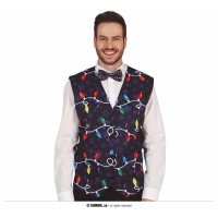CHALECO T-UNICA ADULTO AZUL NAVIDAD