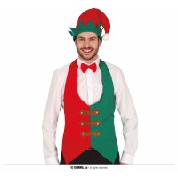 CHALECO ADULTO T-UNICA ELFO NAVIDAD