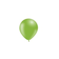   100 GLOBOS 5" 45P46 VERDE MANZANA