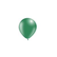   100 GLOBOS 5" 45P39 VERDE BOSQUE
