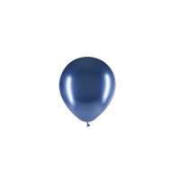   100 GLOBOS 5" 45B04 BRILL AZUL