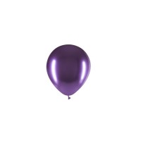   100 GLOBOS 5" 45B06 BRILL PURPURA