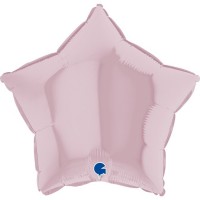   GLOBO 18" FOIL ESTRELLA ROSA