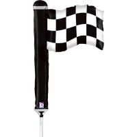  GLOBO 14" FOIL PALO BANDERA RACI
