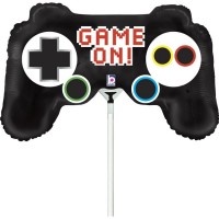 GLOBO 18" PALO  FOIL FORMA MANDO