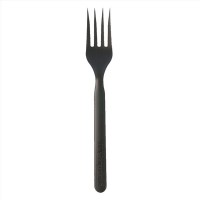   50 TENEDORES CPLA NEGRO  17CM
