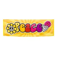 CARTEL POLIESTER PEACE 74X220CM