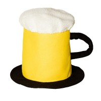 SOMBRERO FORMA JARRA CERVEZA