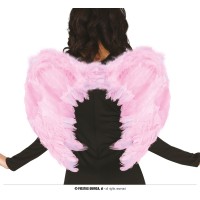    ALAS PLUMAS ROSA 50X40CMS