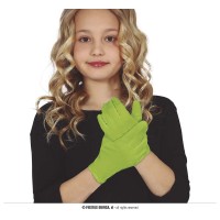  GUANTES CORTOS VERDE LIMA INF 19CM