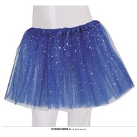 TUTU AZUL CON ESTRELLA  30CMS