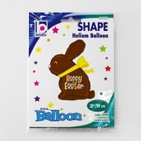 GLOBO 39" FOIL CONEJO PASCUA CHOCOLATE