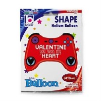 GLOBO 34" FOIL VALENTINE GAMER