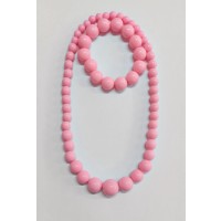   COLLAR PULSERA BOLA SEVILLANA ROSA