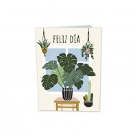 TARJETA C/SEMILLA FELIZ DIA  