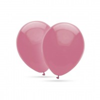   50 GLOBOS 11" 12G ROSA