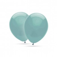   50 GLOBOS 11" 12G TURQUESA