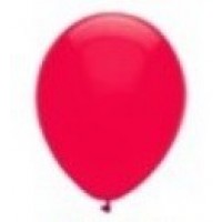   50 GLOBOS 12NA FLUOR ROJO