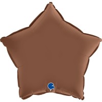   GLOBO 18" FOIL ESTRELLA CHOC SAT