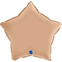   GLOBO 18" FOIL ESTRELLA NUDE SATI