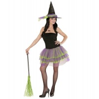  DISFRAZ T-S VESTIDO BUJA CON TUTU