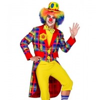 CHAQUETA T-M PAYASO ACUADRO MULTICOLO