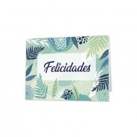 TARJETA C/SEMILLA FELICIDADES  
