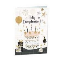 TARJETA POSTAL FELIZ CUMPLEAÑOS  