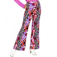  PANTALONES T-XL FUCSIA CHICA AÑOS 70