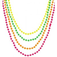 SET 4 COLLARES COLORES NEON