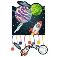   PIÑATA ESPACIO 27X21CM
